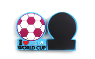 Maß-Vertrags-Dekoration der Fußball-Sport-weiche Kühlschrank-Magnet-3*5cm